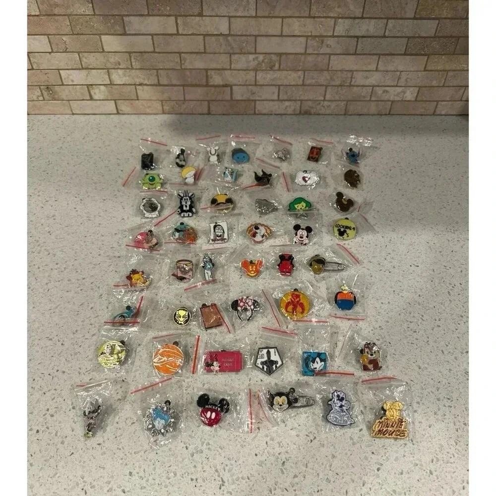 Disney pin bundle‎ includes 49 pins